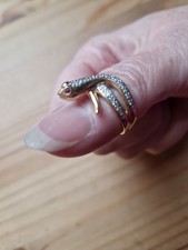 Goldring Schlange 585er