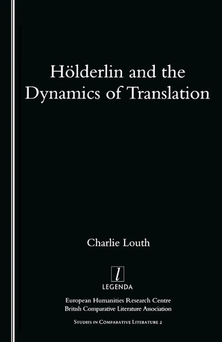 Holderlin and the - dynamics, of
