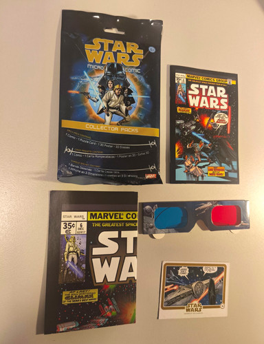 Star wars micro comic - star,