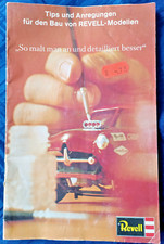REVELL | Tips für den Bau von REVELL-Modellen | gebr. 1974 | guter Zustand