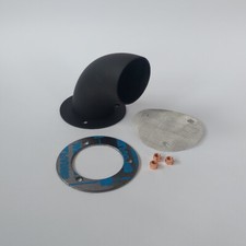 CFMOTO/CForce/Overland 850 / 1000 Endstück 60mm Edelstahl schw. +Sieb +Dichtung