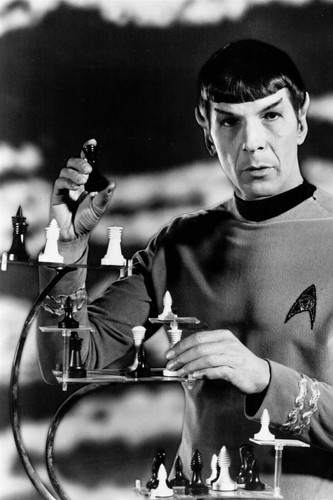 Leonard nimoy als spock mit - spock,