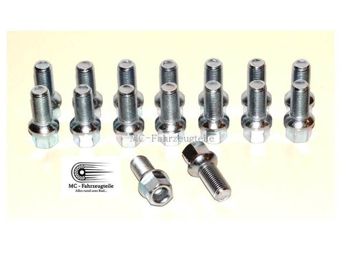 Radschrauben m14x1 5x27mm - 16, m14x1,5x27mm