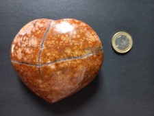 Großer Roter Orbicular Ozean Jaspis Schmuckstein Heilstein Edelstein OJ