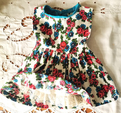 Zauberhaftes altes puppenkleid - zauberhaftes,