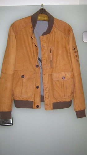Trapper herren lederjacke - trapper,