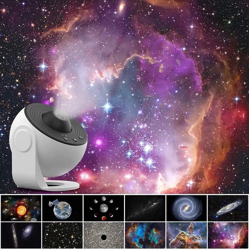 Led galaxy projector starry - galaxy,