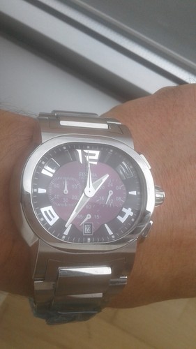 Festina steel chronograph - festina,