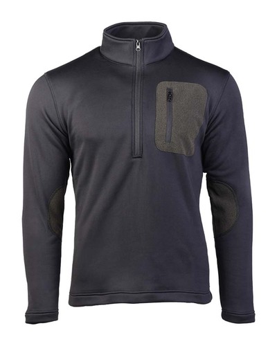Thermo fleece zip pullover - thermo-fleece, zip-pullover