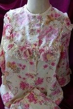 Veb Auerbach * Damen Nachtwäsche * Schlafanzug * Gr.42/44 *  m88  * DDR*