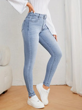 Damen Jeans High Waist Skinny