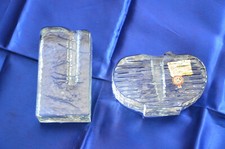 Zwei  Kristall- / Blockvasen Solifleur Handgearbeitet Mundgeblasen Marsberger ?!