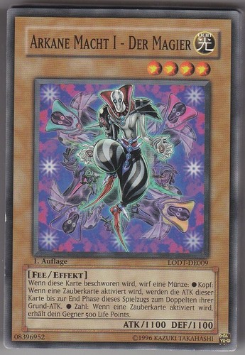 Arkane macht 1 der - yu-gi-oh,