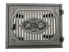 Antike Ofentür Warmhaltefach Kachelofen Jugendstil Art Deco Guss Kachelofentür