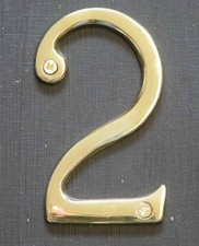 Traditionell Messing Haustür