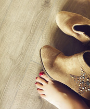 s.Oliver Ankle Boots Gr. 36 cognac beige Absatzschuhe Sammler Liebhaber Stern