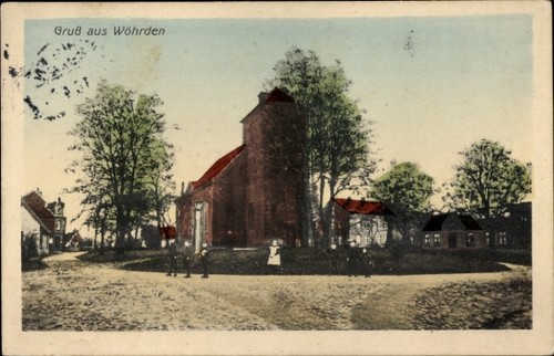 Wöhrden dithmarschen - ak,