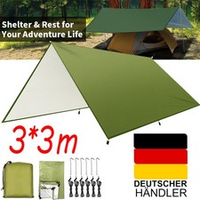 Tarp 3x3M Wasserdicht