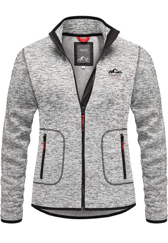 Damen fleecejacke strickfleece - fleecejacke,