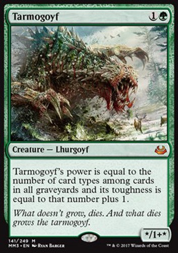 Mtg tarmogoyf exc - exc,