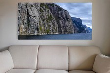 Leinwandbild: Lysefjord bei
