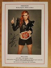 BECKY LYNCH original Autogramm