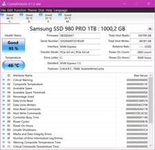Samsung 980 PRO NVMe M.2 SSD 1TB Interne SSD (MZ-V8P1T0BW)