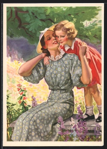 Reklame indanthren mutter - mutter, mit
