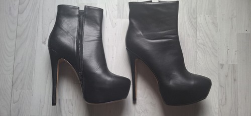Leder stiefelette schwarz gr - stiefelette,