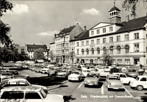 Zeitz burgenlandkreis - ak,