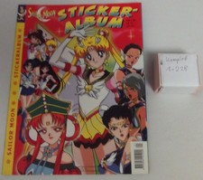 Sailor Moon  Leeralbum +Kompletter   Satz Sticker  von 1999  Egmont Ehapa Verlag