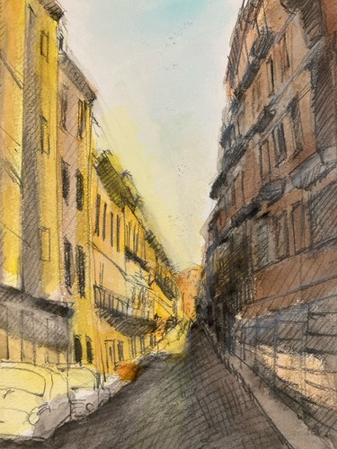 Schöne zeichnung aquarell - schöne,
