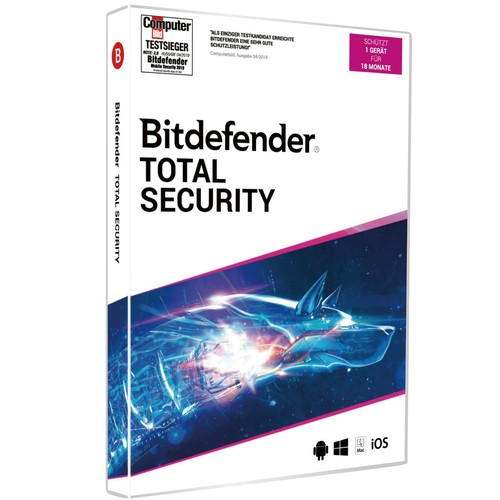 Bitdefender total security - total, 1