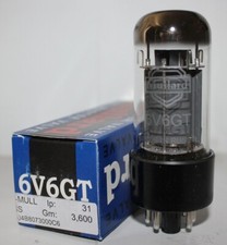 1 X Mullard 6V6GT Rohr, Brand