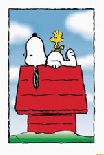 SNOOPY - Die Peanuts Chill Poster Plakat Bild NEU