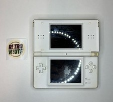 Nintendo DS Lite Spielkonsole - Weiß defekt für Bastler Ohne Akku Displayschaden