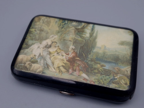 Antikes zigaretten etui - zigaretten,