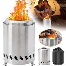 Tischfeuer Tischkamin Tisch Feuerstelle Feuerschale Tischofen Edelstahl Ofen Neu