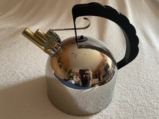 ALESSI Wasserkessel Teekessel Pfeifkessel Pfeiftopf Topf zum Wasserkochen 18/10