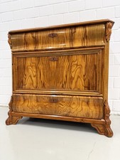 Kommode Biedermeier Esche 1840 Norddeutsch Top Furnierbild Handpoliert