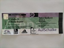Sammler Ticket 03/04 Schalke