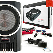 GROUND ZERO AKTIV SUBWOOFER GZTB 20ACT kompakt platzsparend BASS 160W max.