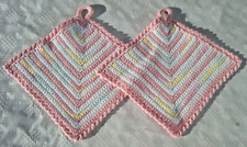 2 Topflappen,Raute,Baumwolle