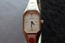 ALFEX Damenuhr Handaufzug Spangenuhr swiss made
