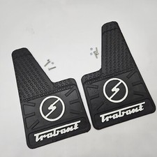 2 Schmutzfänger Spritzlappen Spritzgummi vorn vorne Trabant 601 Set Satz Gummi