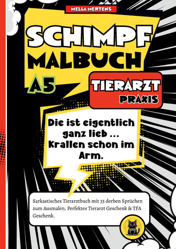 Schimpfmalbuch tierarzt praxis - schimpfmalbuch,