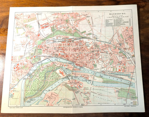Historischer stadtplan 1903 - stadtplan, um