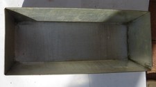 alte Alte DDR Backform Kuchenform eckig Sandkuchen ? Aluminium Alu Backen -