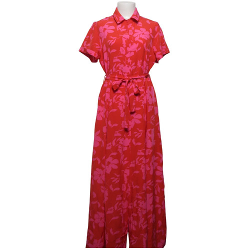 Flamant rose maxikleid - flamant, rose,