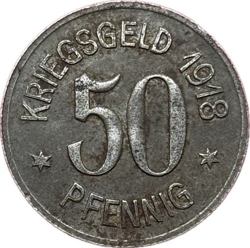 Siegen pfennig 1918 notgeld - 50,